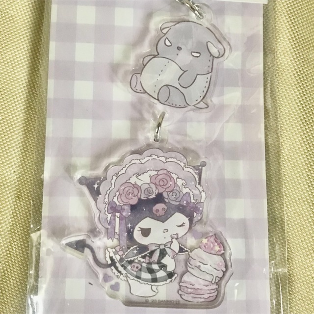 サンリオ - サンリオ💜 クロミ & バク 💜 アクリル キーホルダー