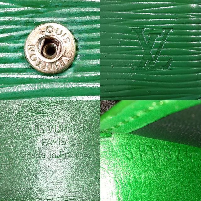 LOUIS VUITTON(ルイヴィトン)のヴィトン エピ Wホック 折り財布 ポルトモネビエ カルトクレディ M63484 レディースのファッション小物(財布)の商品写真