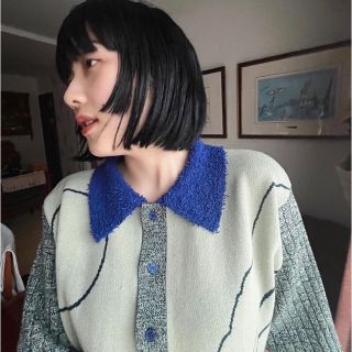Supreme - 新品最安値 PAMM 月のある風景のニットポロ 森の月