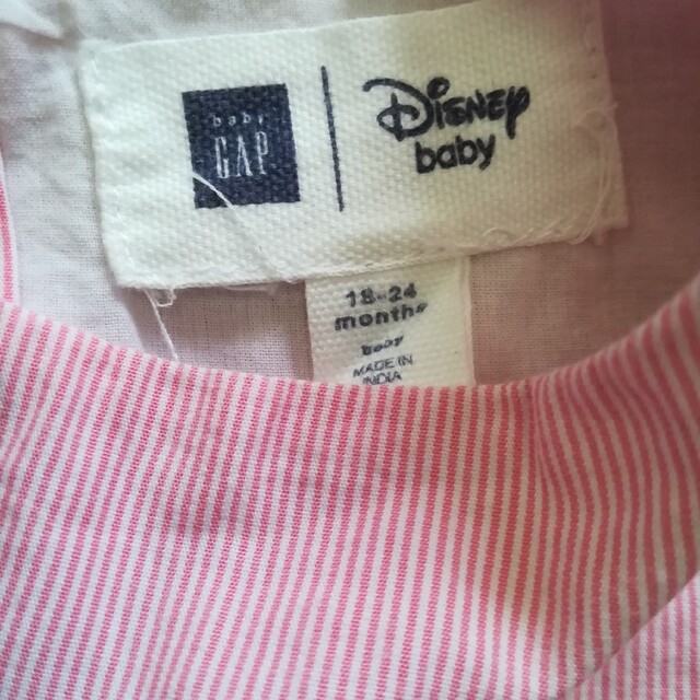 babyGAP(ベビーギャップ)のbabyGAP　ダンボ　ワンピース　80　ディズニー キッズ/ベビー/マタニティのベビー服(~85cm)(ワンピース)の商品写真