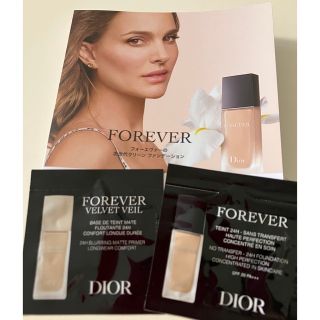 ディオール(Dior)のDIOR  ディオールスキン フォーエヴァー  サンプルセット(ファンデーション)