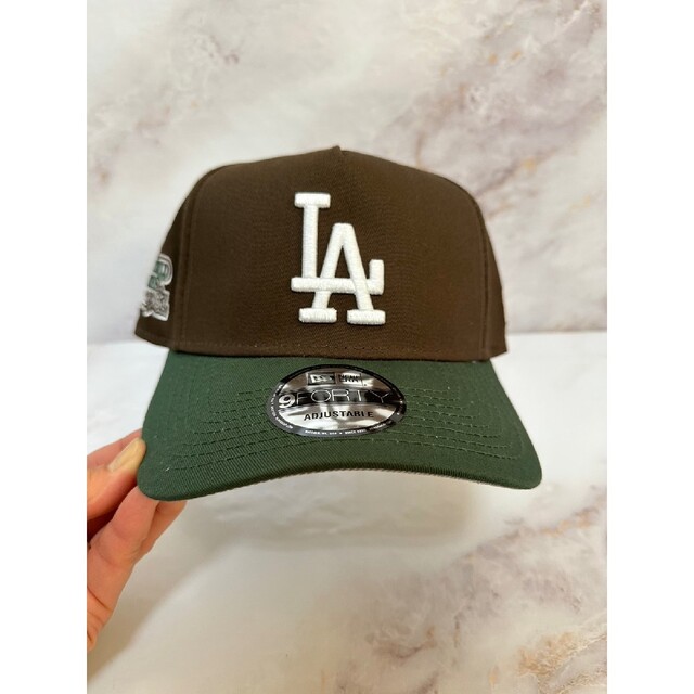 Newera 9forty ロサンゼルスドジャース 75thワールドシリーズ