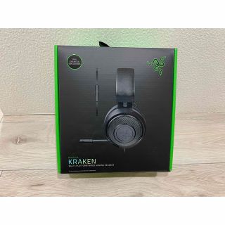 レイザー(Razer)のRazer Kraken Black ゲーミングヘッドセット　中古(ヘッドフォン/イヤフォン)