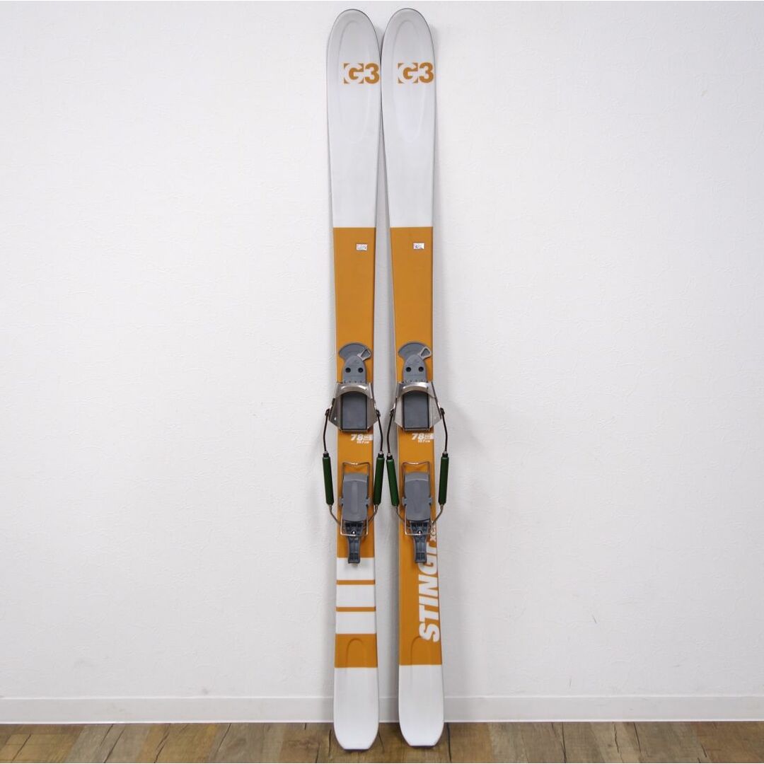 極美品 ジースリー G3 テレマーク スキー STINGr XCD 157cm ウロコ 