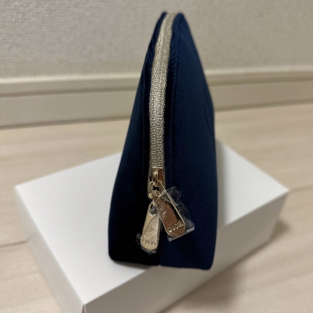 新品 Dior ディオール ポーチ バニティ ネイビー クリスマス ノベルティ