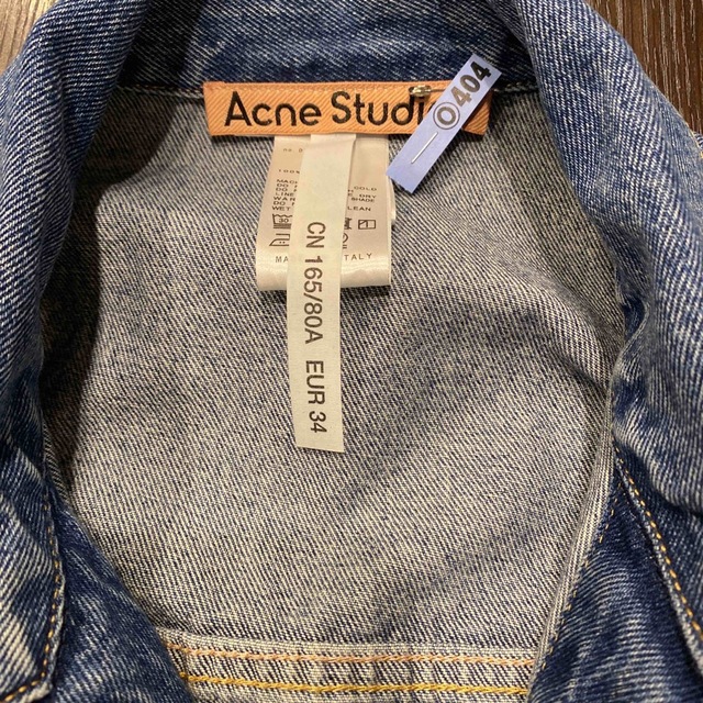 美品✨アパルトモンACNE DENIM JACKET (SHORT)