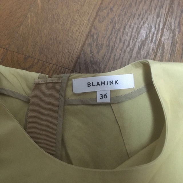 BLAMINK(ブラミンク)のブラミンク　コットンブラウス　 レディースのトップス(シャツ/ブラウス(半袖/袖なし))の商品写真