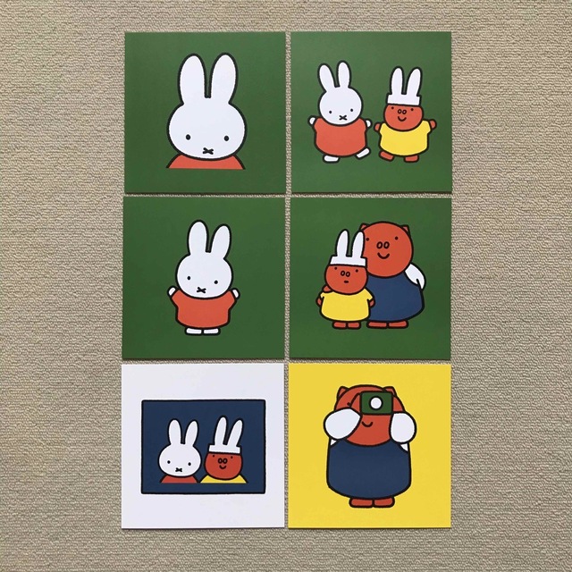 miffy(ミッフィー)の★新品★ ミッフィー ポストカード ６枚セット エンタメ/ホビーのおもちゃ/ぬいぐるみ(キャラクターグッズ)の商品写真