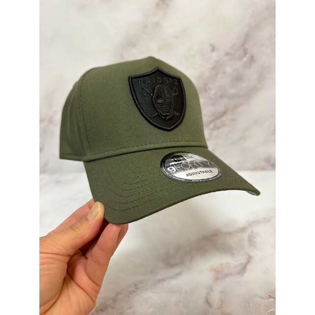 Newera 9forty オークランドレイダース スナップバックキャップ