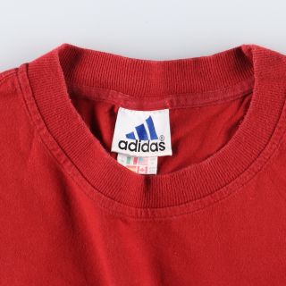 90年代 アディダス adidas ワンポイントロゴTシャツ USA製 メンズXL ヴィンテージ /eaa339954