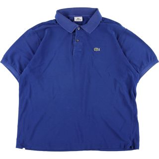 ラコステ(LACOSTE)の古着 ラコステ LACOSTE 半袖 ポロシャツ 6 メンズL /eaa334882(ポロシャツ)