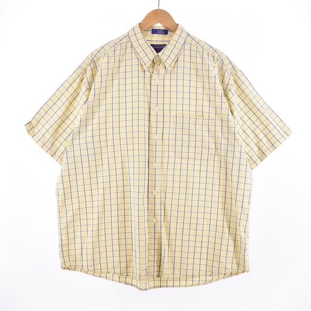 ペンドルトン PENDLETON 半袖 ボタンダウン チェックシャツ メンズXXL /eaa337232