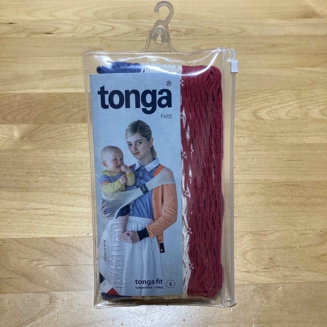 tonga(トンガ)のtonga トンガ・フィット　抱っこ紐　Sサイズ キッズ/ベビー/マタニティの外出/移動用品(抱っこひも/おんぶひも)の商品写真