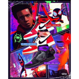 ジョーダン(Jordan Brand（NIKE）)の【28cm】Air Jordan 1 High OG Spider Man(スニーカー)