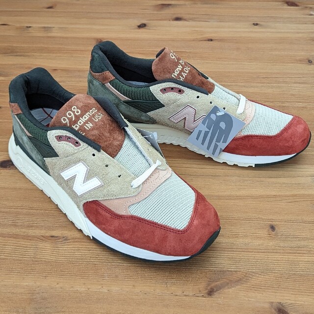 New Balance(ニューバランス)のKITH New Balance 998 Beige Chutney メンズの靴/シューズ(スニーカー)の商品写真