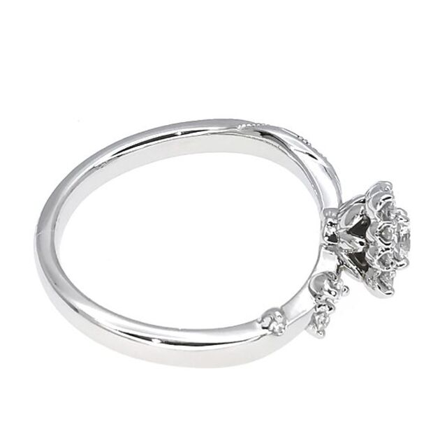 ルシエ LUCIE Pt ダイヤ リング 0.126ct E VVS2 3HC | www.zedde.com
