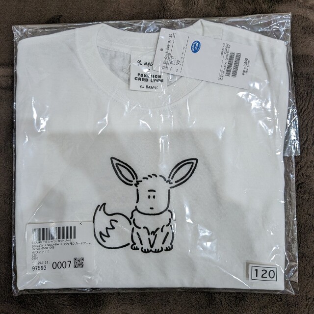 BEAMS(ビームス)のYU NAGABA  ポケモンカードゲーム イーブイ KIDS Tシャツ 120 メンズのトップス(Tシャツ/カットソー(半袖/袖なし))の商品写真