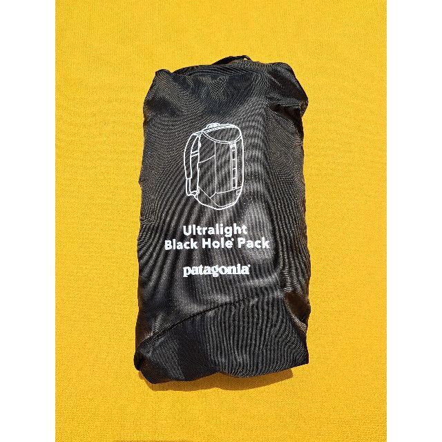 patagonia(パタゴニア)のパタゴニア UL Black Hole Pack BLK パック 2019 メンズのバッグ(バッグパック/リュック)の商品写真