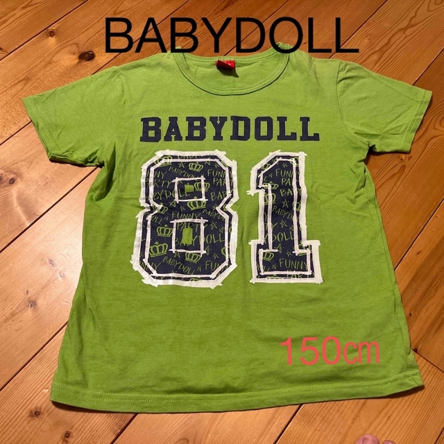BABYDOLL(ベビードール)のベビードール　半袖Tシャツ150㎝ キッズ/ベビー/マタニティのキッズ服男の子用(90cm~)(Tシャツ/カットソー)の商品写真