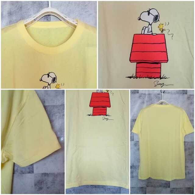 AZUL by moussy(アズールバイマウジー)のスヌーピーTシャツ2色セット♡AZUL BY MOUSSY スヌーピー タグ付き レディースのトップス(Tシャツ(半袖/袖なし))の商品写真