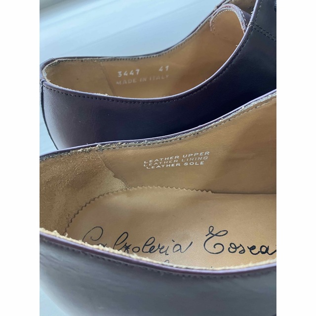 【美品】メンズ靴　カルツォレリアトスカーナCalzoleria Toscana メンズの靴/シューズ(ドレス/ビジネス)の商品写真