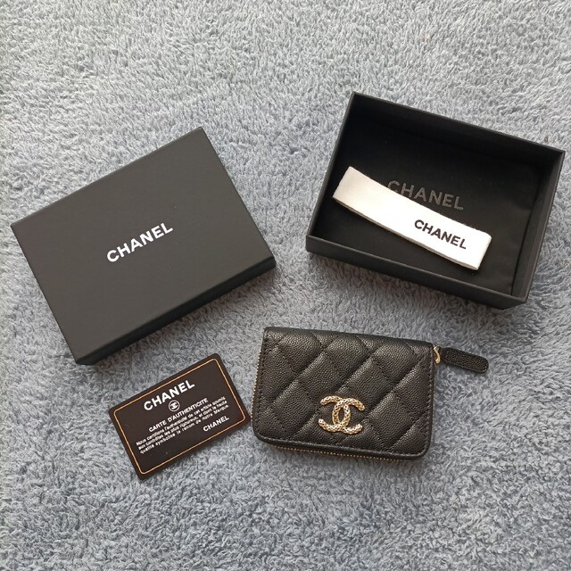 メール便送料無料05 実物の画像シャネルChanel☆綺麗☆小銭入れカード