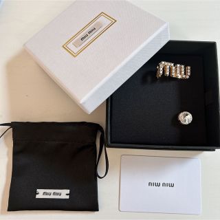 ミュウミュウ ピアスの通販 100点以上 | miumiuを買うならラクマ