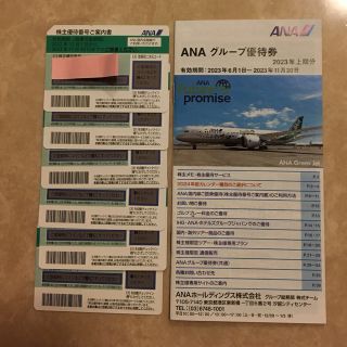 エーエヌエー(ゼンニッポンクウユ)(ANA(全日本空輸))のANA株主優待券　６枚(その他)