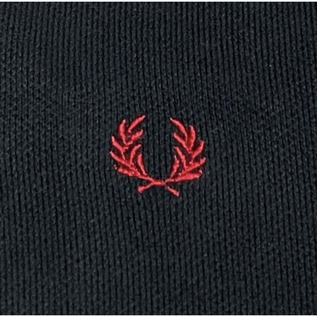 FRED PERRY(フレッドペリー)のFRED PERRY　ハリントンジャケット　刺繍ロゴ　タータンチェック柄　90s メンズのジャケット/アウター(ブルゾン)の商品写真