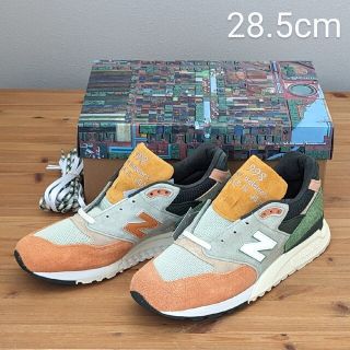 ニューバランス(New Balance)のKITH New Balance 998 AloeWashApricotBuff(スニーカー)