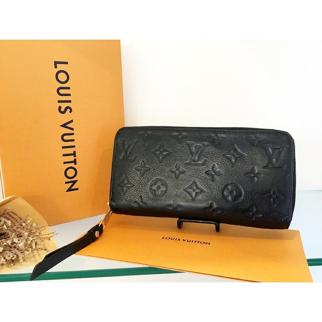 LOUIS VUITTON(ルイヴィトン)のルイヴィトン モノグラムアンプラント ジッピーウォレット レディースのファッション小物(財布)の商品写真