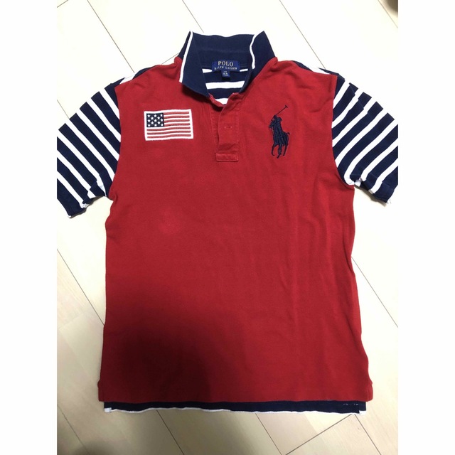 POLO RALPH LAUREN(ポロラルフローレン)のラルフローレン ポロシャツ 14-16 160 170 キッズ/ベビー/マタニティのキッズ服女の子用(90cm~)(Tシャツ/カットソー)の商品写真