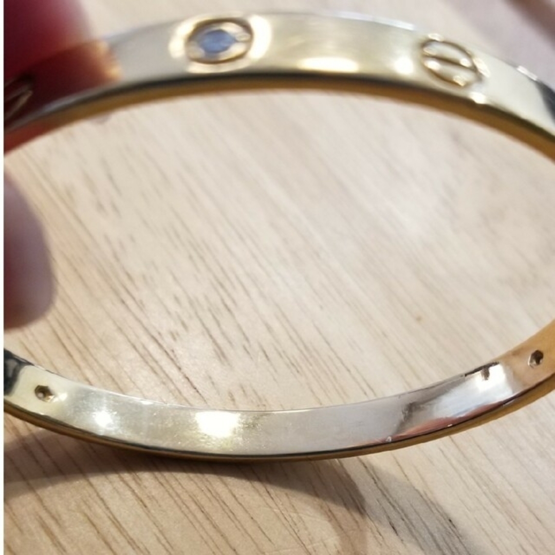 最新入荷 ✨ラブブレスレット Cartier アフターハーフダイヤ イエロー