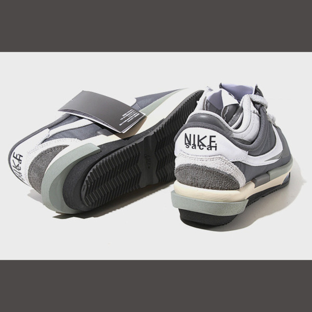 27cm sacai × Nike Zoom Cortez Iron Grey