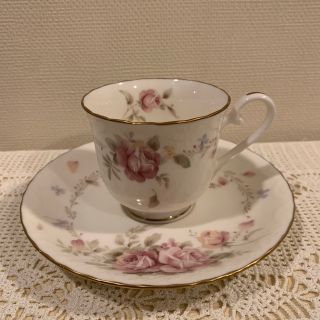 ノリタケ(Noritake)のノリタケ  コンテンポラリー  ローズ　カップ＆ソーサー(食器)