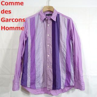 COMME des GARCONS Homme　生地切替ストライプ