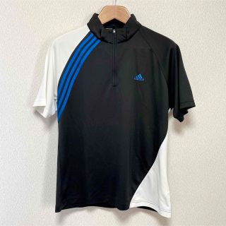 adidas - adidas アディダス ハーフジップ半袖Tシャツ メンズ 【O/XG ...