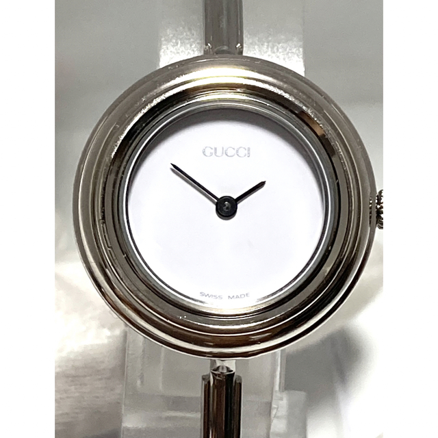 極美品! GUCCI グッチ チェンジベゼル 電池新品 レディース腕時計