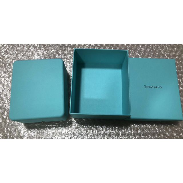 Tiffany ピアス空箱　ブルーボックス