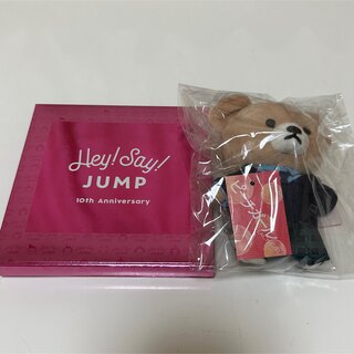 Hey! Say! JUMP 10周年 ピーチガール 伊野尾慧 クマ マスコット(アイドルグッズ)