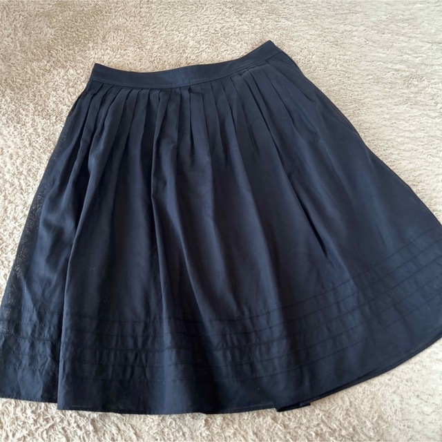 MACKINTOSH PHILOSOPHY(マッキントッシュフィロソフィー)のマッキントッシュフィロソフィー　ギャザースカート レディースのスカート(ひざ丈スカート)の商品写真