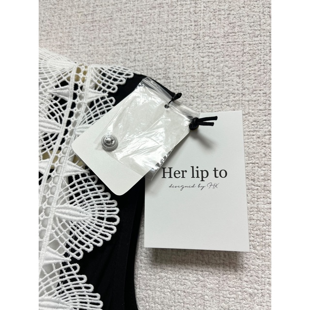 Her lip to(ハーリップトゥ)のherlipto Grace Cotton-Blend Long Dress レディースのワンピース(ロングワンピース/マキシワンピース)の商品写真