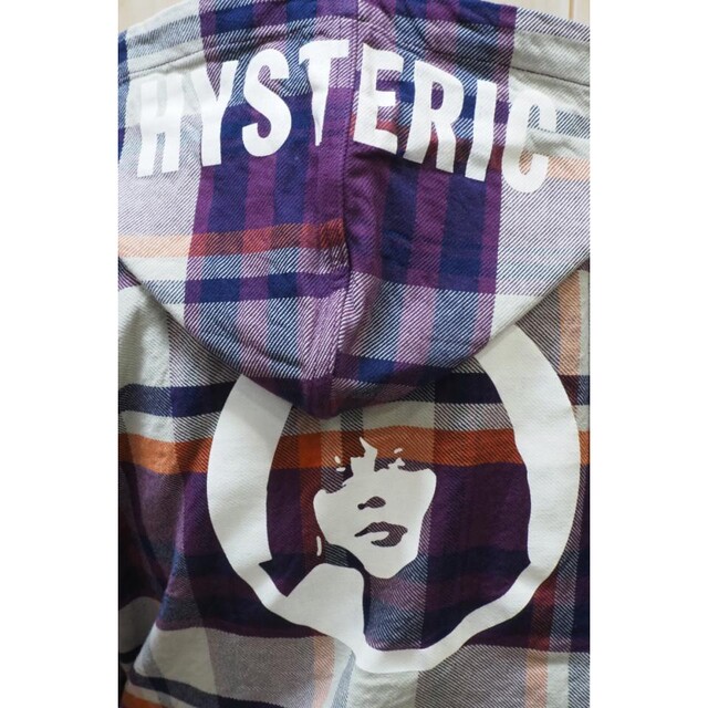 HYSTERIC GLAMOUR(ヒステリックグラマー)のヒステリックグラマー CIRCLE GIRL フーデッドCPO  サイズL メンズのトップス(パーカー)の商品写真