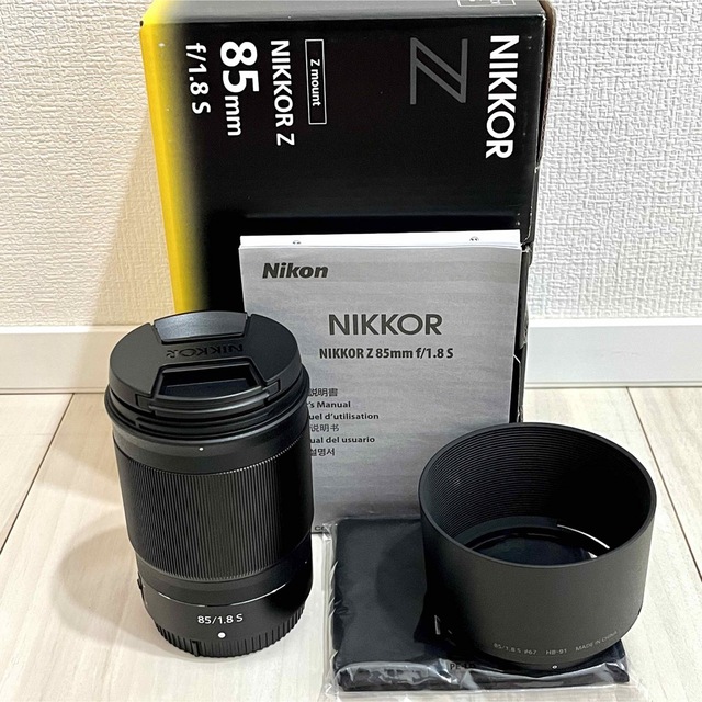 美品 NIKKOR Z 85mm f/1.8 s - レンズ(単焦点)
