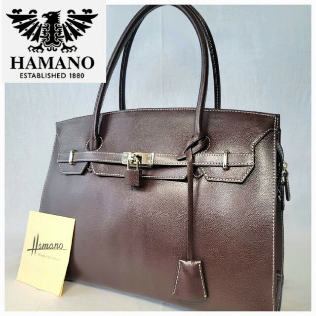 濱野皮革工藝/HAMANO - 【極美品】濱野 ハマノ 皇室御用達