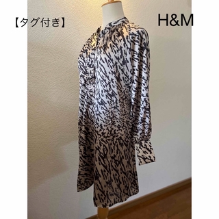 エイチアンドエム(H&M)の【タグ付き】H&M ワンピース　(ひざ丈ワンピース)