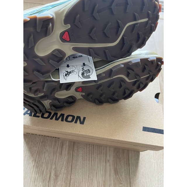 SALOMON サロモン XT-6 FT スニーカー ブラウン サイズ：27cm