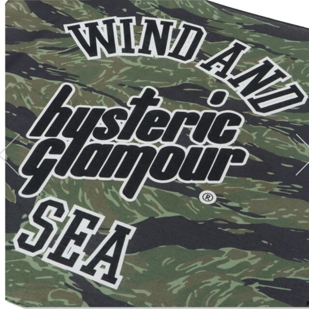 WIND AND SEA(ウィンダンシー)のHYSTERIC GLAMOUR x WDS BANDANA / CAMO  メンズのファッション小物(バンダナ/スカーフ)の商品写真