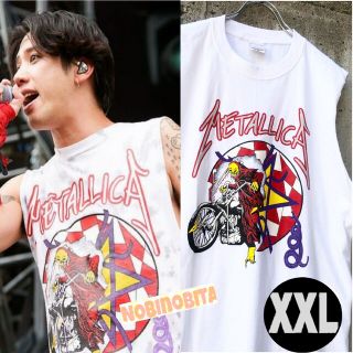 ワンオクロック(ONE OK ROCK)のXXL半袖　94 mettalica worldtour Tシャツ(Tシャツ/カットソー(半袖/袖なし))