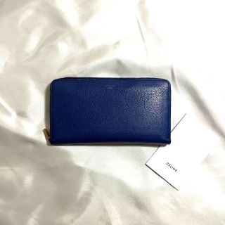 夏・お店屋さん 【美品】CELINE セリーヌ ラウンドファスナー 長財布